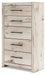 Lawroy - Light Natural - Five Drawer Chest - Tallahassee Discount Furniture (FL)