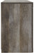 Wynnlow - TV Stand With Faux Firebrick Fireplace Insert - Gray - Tallahassee Discount Furniture (FL)
