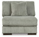 Lindyn - Armless Chair - Fog - Tallahassee Discount Furniture (FL)