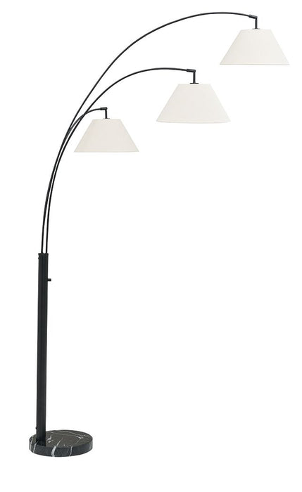 Gibbswellner - Metal Arc Lamp - Black - Tallahassee Discount Furniture (FL)