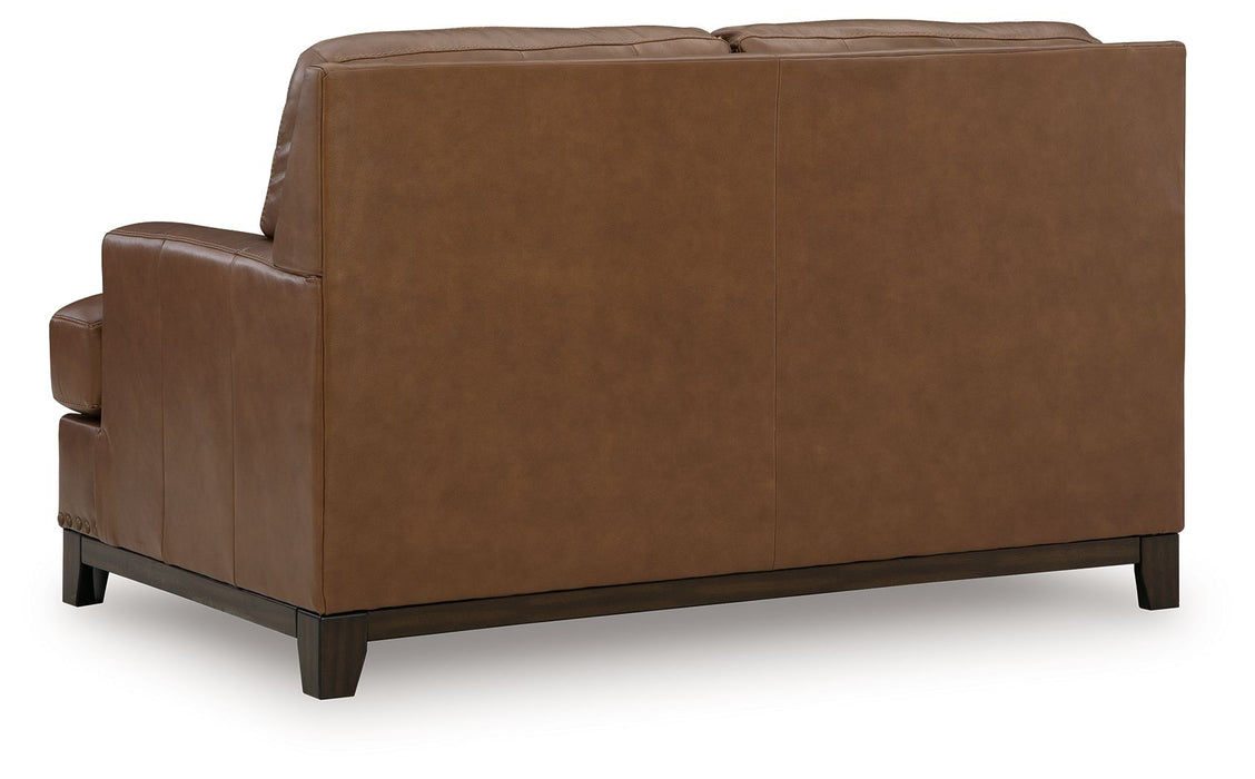Saonara - Loveseat - Amber - Tallahassee Discount Furniture (FL)
