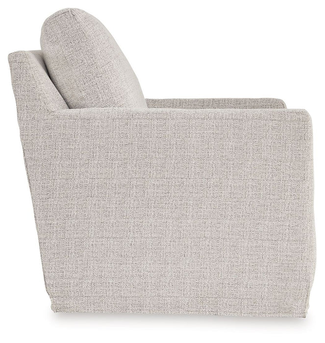 Nenana Next-gen Nuvella - Swivel Glider Accent Chair - Tallahassee Discount Furniture (FL)