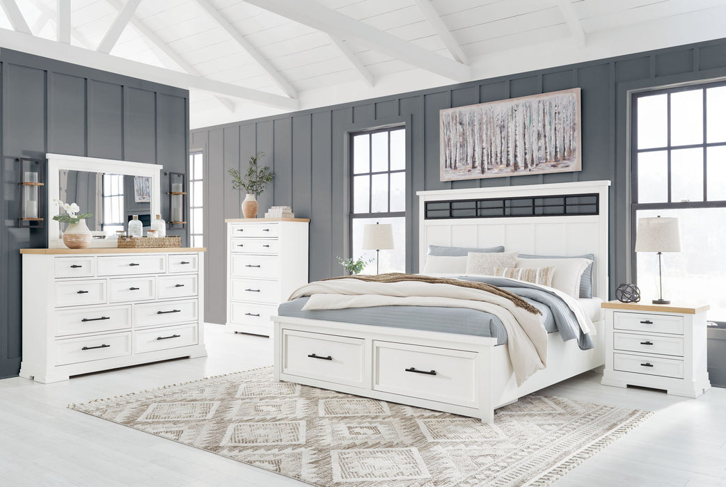Ashbryn - Panel Storage Bedroom Set - Tallahassee Discount Furniture (FL)