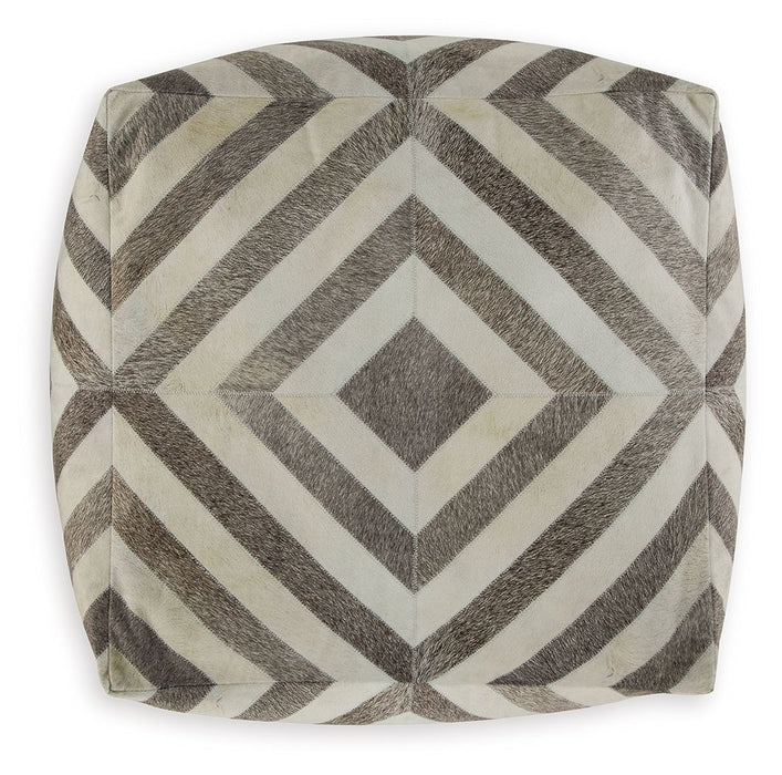 Hartselle - Brown - Pouf - Tallahassee Discount Furniture (FL)