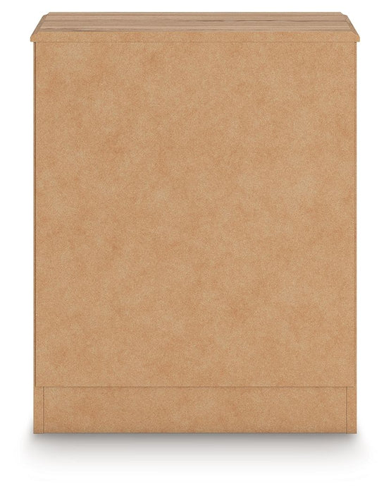 Aleaport - Warm Brown - One Drawer Night Stand - Tallahassee Discount Furniture (FL)