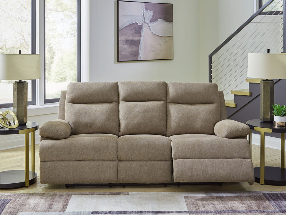 Side-Swipe - Reclining Sofa With Drop Down Table - Tallahassee Discount Furniture (FL)