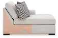 Koralynn - Raf Corner Chaise - Stone - Tallahassee Discount Furniture (FL)