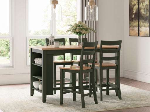Gesthaven - Rectangular Dining Room Counter Set - Tallahassee Discount Furniture (FL)