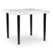 Mervannie - Square Dining Room Counter Table - Gray / Black - Tallahassee Discount Furniture (FL)