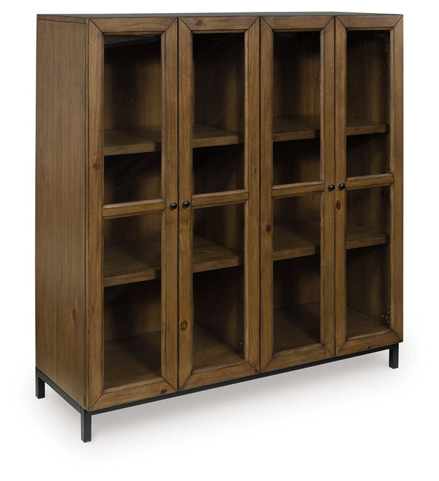 Wrenridge - Gray Brown - Accent Cabinet - Tallahassee Discount Furniture (FL)
