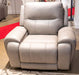 Real Moments - Power Recliner With Audio Seating - Ash - Tallahassee Discount Furniture (FL)