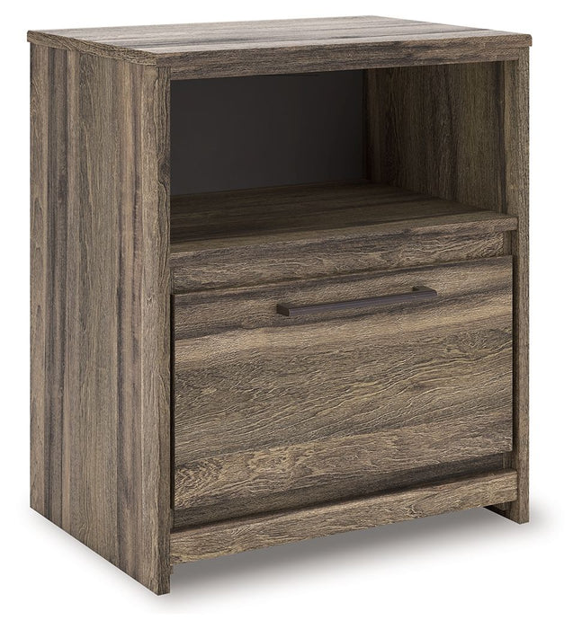 Elbrim - Brown - One Drawer Night Stand - Tallahassee Discount Furniture (FL)