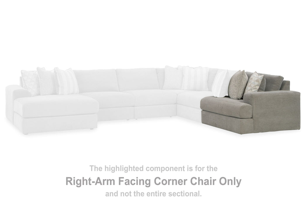 Avaliyah - Ash - Raf Corner Chair - Tallahassee Discount Furniture (FL)