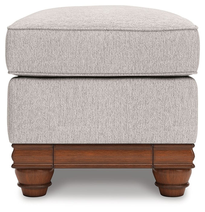 Clearbrooke - Sandstone - Ottoman - Tallahassee Discount Furniture (FL)