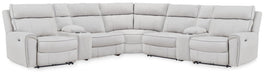 Social Pointe - Reclining Sectional - Tallahassee Discount Furniture (FL)