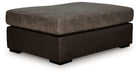 Castille Way - Oversized Accent Ottoman - Fossil - Tallahassee Discount Furniture (FL)