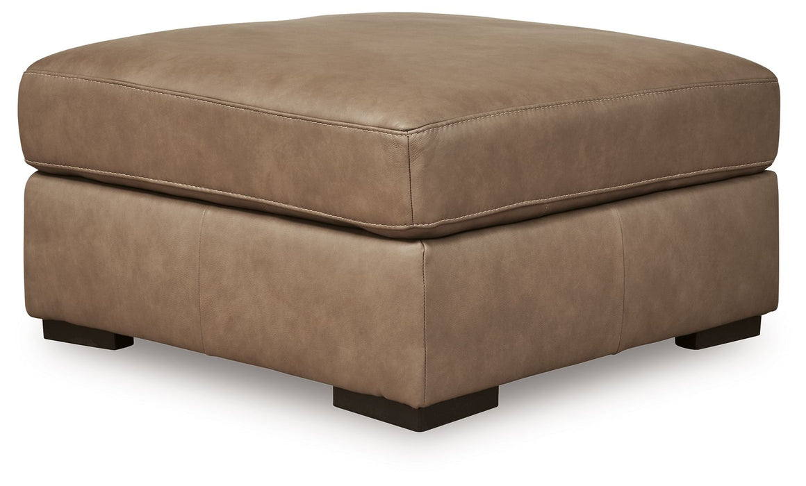 Veronella - Oversized Accent Ottoman - Sahara - Tallahassee Discount Furniture (FL)