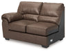 WillowBend - Umber - LAF Loveseat - Tallahassee Discount Furniture (FL)
