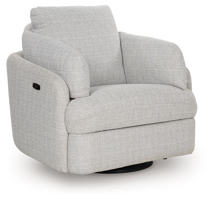 Alainmont Next-Gen Nuvella - Swivel Power Recliner - Tallahassee Discount Furniture (FL)