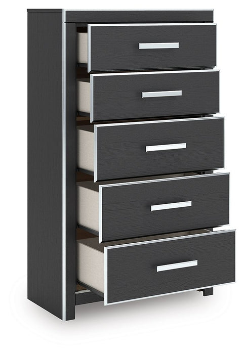 Zuraleus - Five Drawer Chest - Tallahassee Discount Furniture (FL)