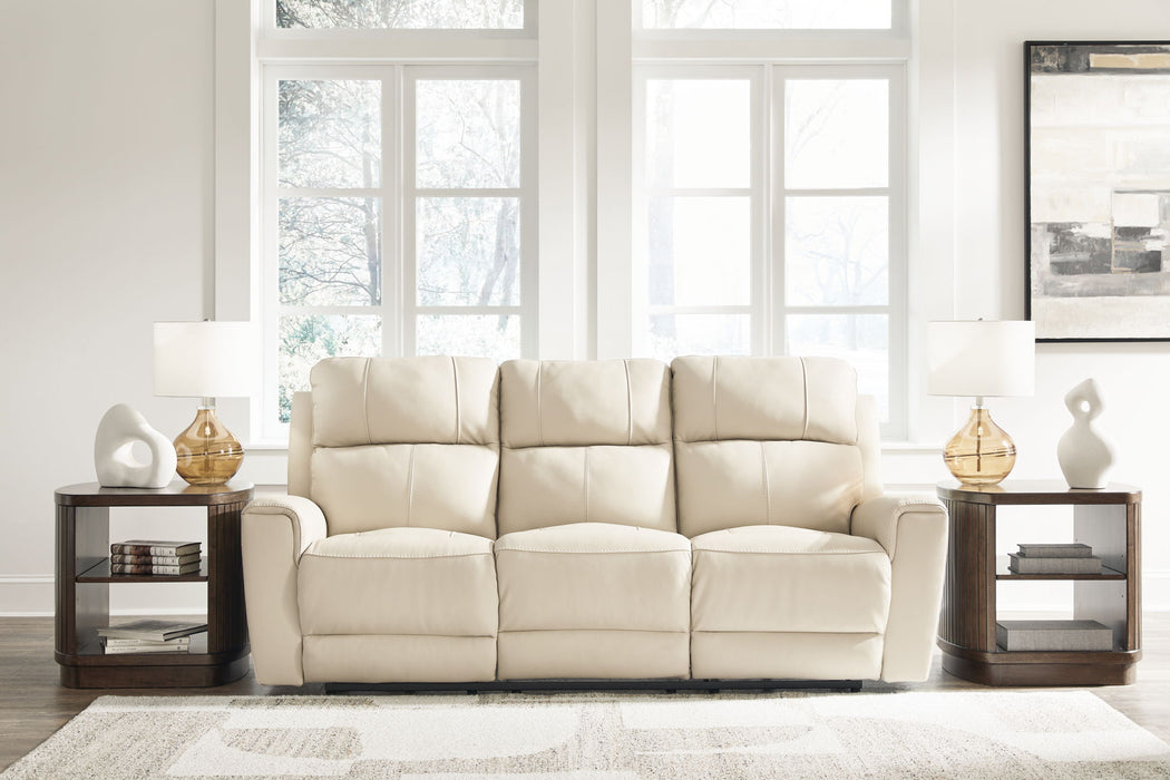 Dahlmoore - Almond - Power Reclining Sofa - Tallahassee Discount Furniture (FL)