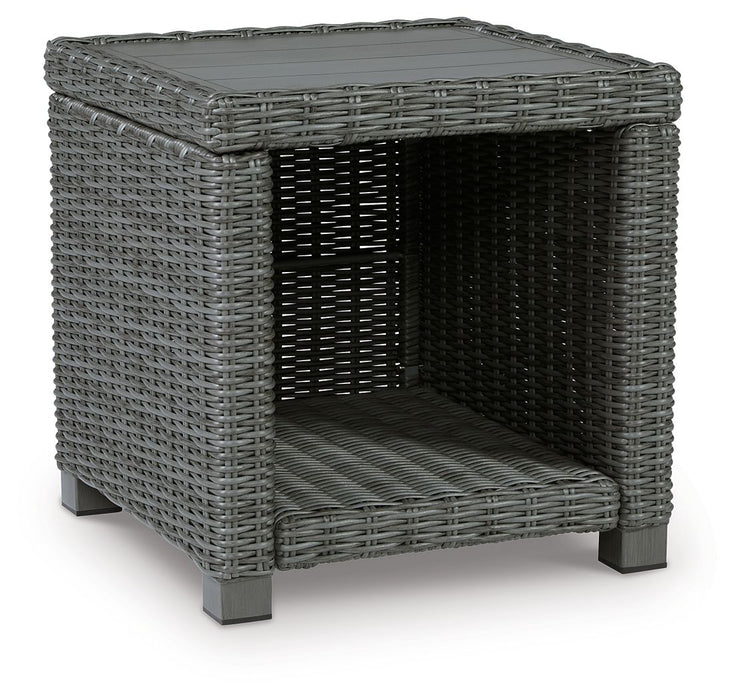 Elite Park - Square End Table - Gray - Tallahassee Discount Furniture (FL)
