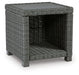 Elite Park - Square End Table - Gray - Tallahassee Discount Furniture (FL)