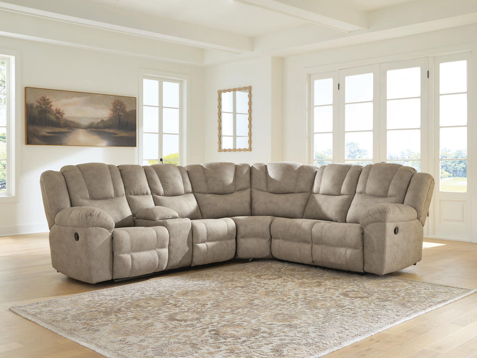 Pearce-Pike - Reclining Sectional - Tallahassee Discount Furniture (FL)