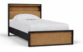 Kozmour - Bookcase Complete Bed Frame - Tallahassee Discount Furniture (FL)