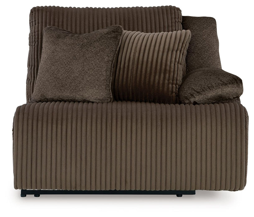 Top Tier - Chocolate - Raf Zero Wall Recliner - Tallahassee Discount Furniture (FL)