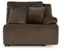 Top Tier - Chocolate - Raf Zero Wall Recliner - Tallahassee Discount Furniture (FL)