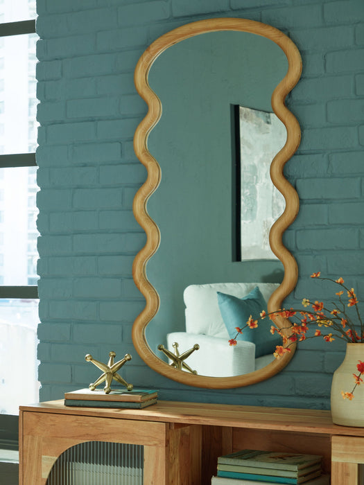 Serendis - Brown - Accent Mirror - Tallahassee Discount Furniture (FL)
