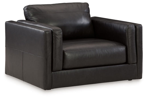 Amiata - Onyx - Chair And A Half - Tallahassee Discount Furniture (FL)