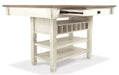 Bolanburg - Rectangular Dining Room Counter Table - Beige - Tallahassee Discount Furniture (FL)