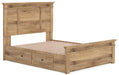 Makidern - Panel Storage Bed With Under Bed Storage Unit - Tallahassee Discount Furniture (FL)