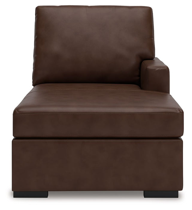 McDowlan - Coffee - RAF Corner Chaise - Tallahassee Discount Furniture (FL)