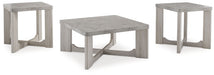 Garnilly - Whitewash - Occasional Table Set (Set of 3) - Tallahassee Discount Furniture (FL)