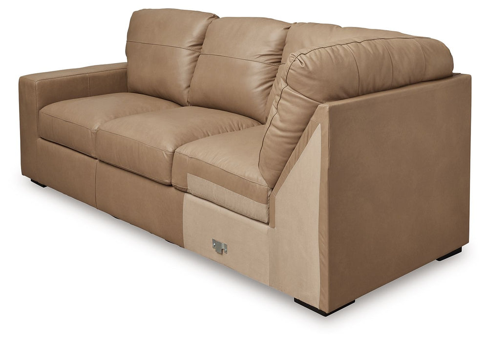 Bandon - Toffee - Laf Sofa With Corner Wedge - Tallahassee Discount Furniture (FL)