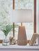 Dellner - Ceramic Table Lamp - Mocha - Tallahassee Discount Furniture (FL)