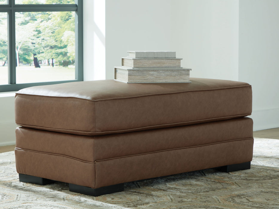 VillaCourt - Caramel - Ottoman - Tallahassee Discount Furniture (FL)