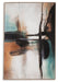 Brunonia - Wall Art - Teal / Orange / Black - Tallahassee Discount Furniture (FL)