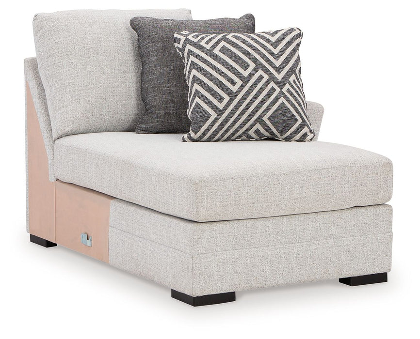 Koralynn - Stone - Raf Corner Chaise - Tallahassee Discount Furniture (FL)