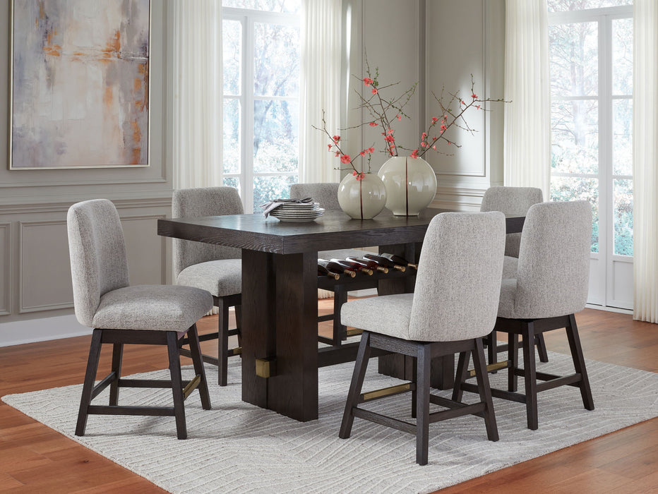 Burkhaus - Rectangular Counter Table Set - Tallahassee Discount Furniture (FL)