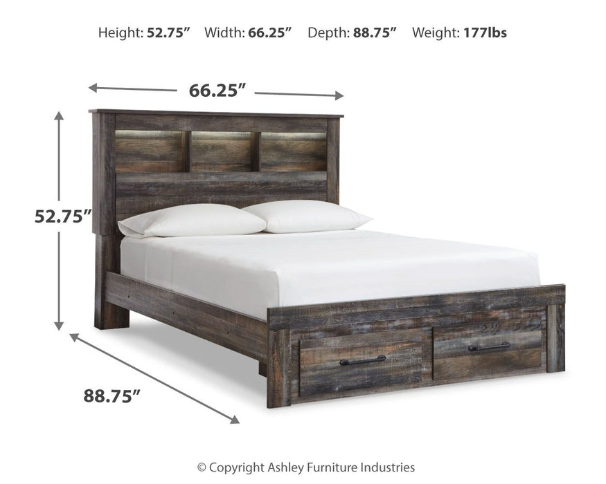 Drystan - Panel Bookcase Bed - Tallahassee Discount Furniture (FL)