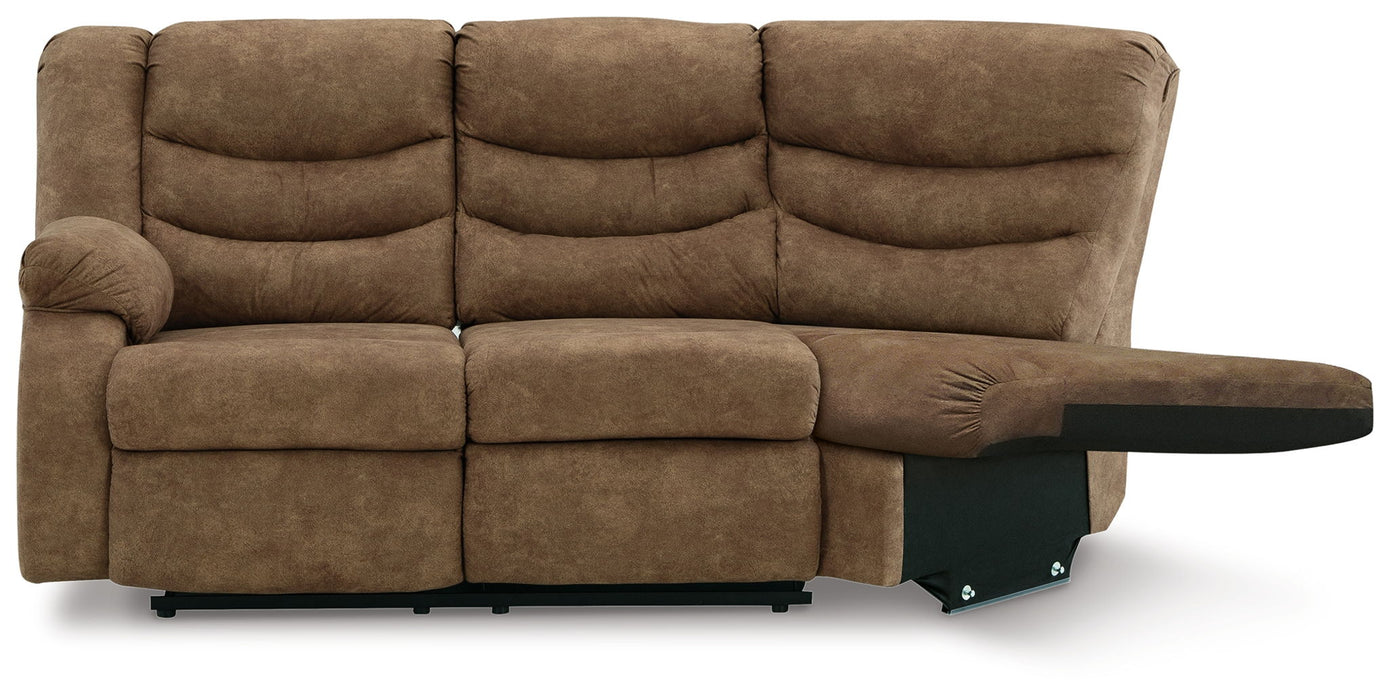 Partymate - Brindle - Laf Reclining Loveseat - Tallahassee Discount Furniture (FL)