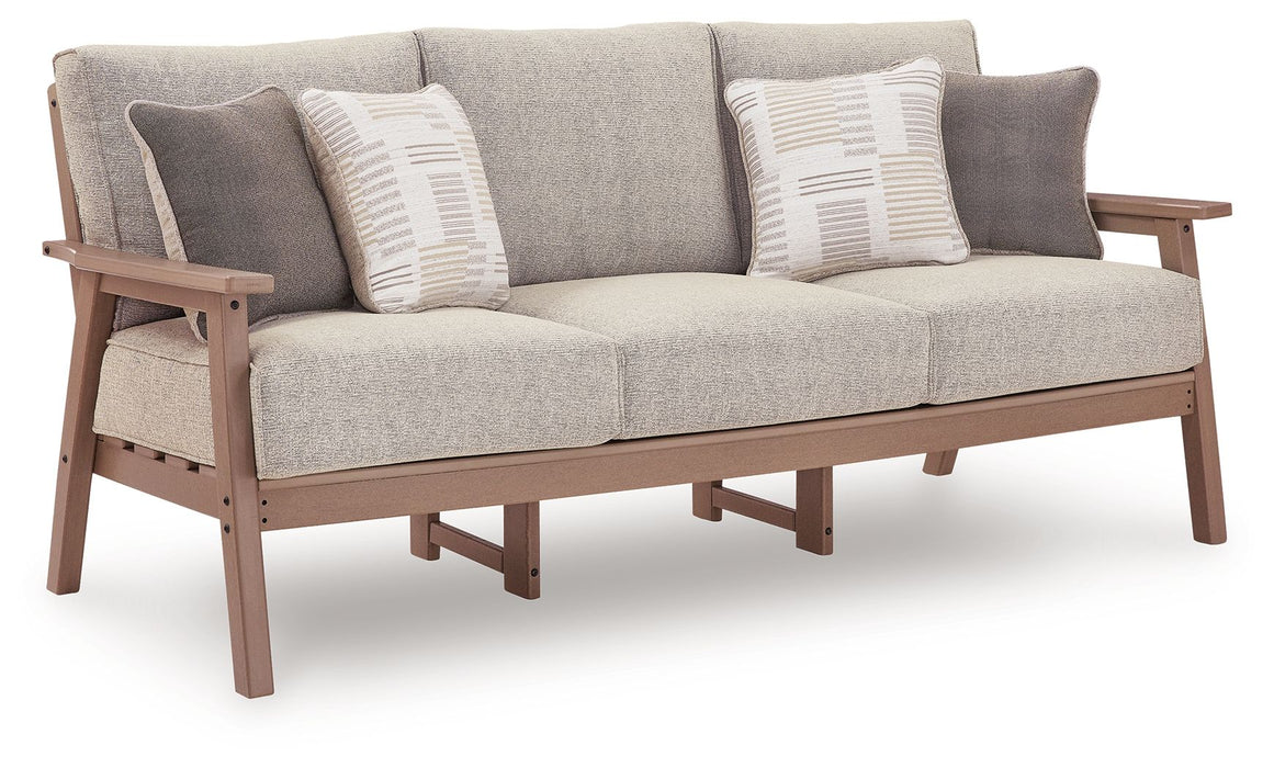 Grover Beach - Sofa With Cushion - Driftwood - Tallahassee Discount Furniture (FL)