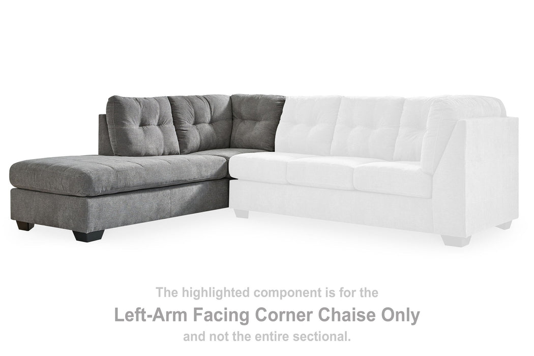 Marleton - Gray - Laf Corner Chaise - Tallahassee Discount Furniture (FL)
