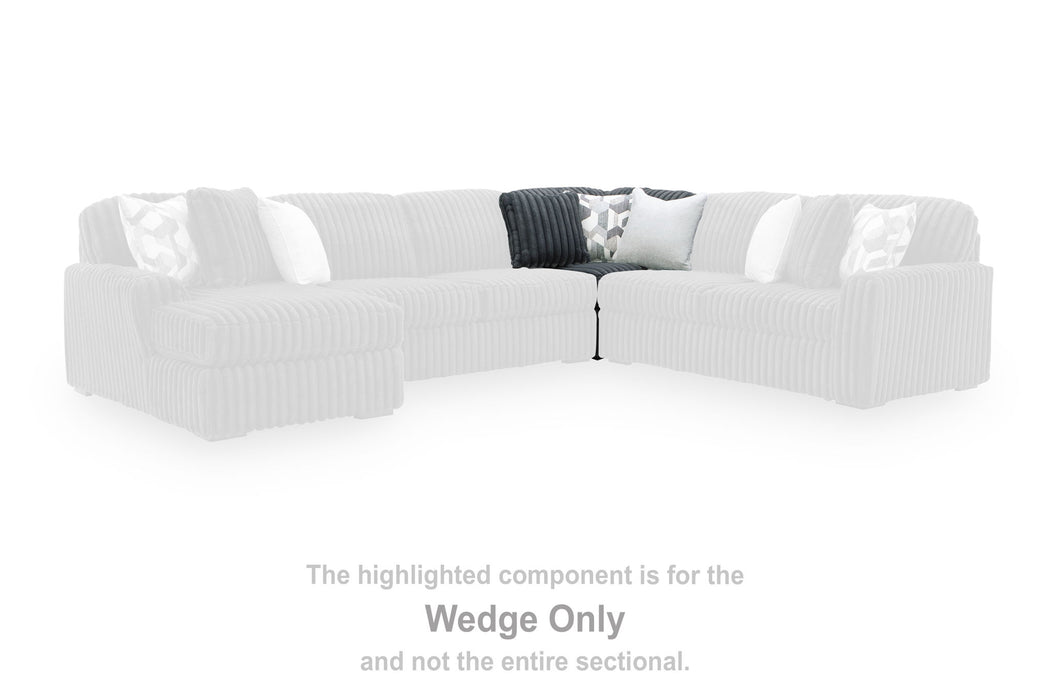Midnight-Madness - Wedge - Gunmetal - Tallahassee Discount Furniture (FL)