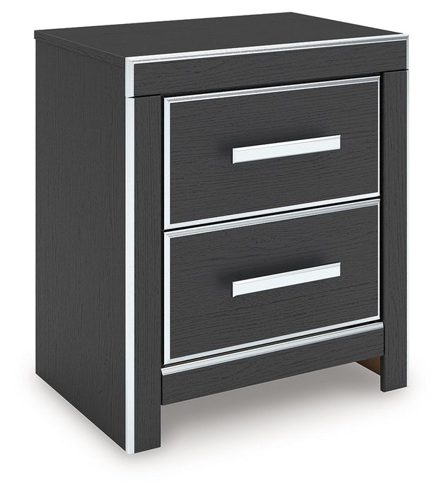 Zuraleus - Two Drawer Night Stand - Tallahassee Discount Furniture (FL)