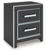 Zuraleus - Two Drawer Night Stand - Tallahassee Discount Furniture (FL)